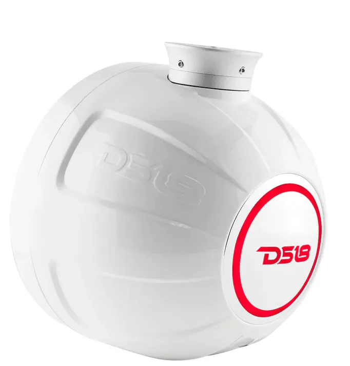 DS18 Hydro NXL-PS8W 8" 375 Watt WHITE Pod with Integrated RGB LED Lights