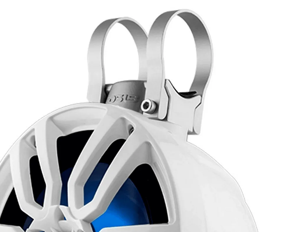 DS18 Hydro NXL-PS8W 8" 375 Watt WHITE Pod with Integrated RGB LED Lights