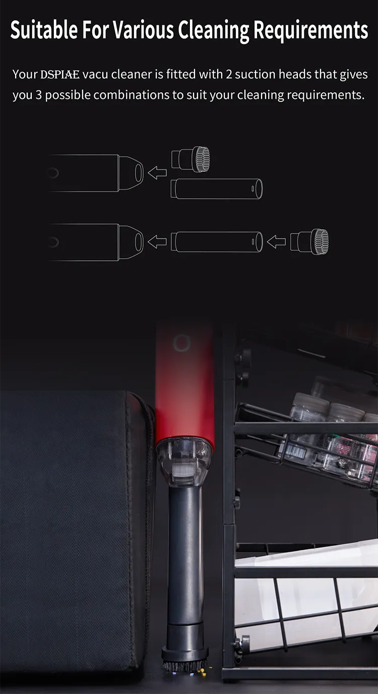 Dspiae HC-V Portable Handheld Vacuum Cleaner