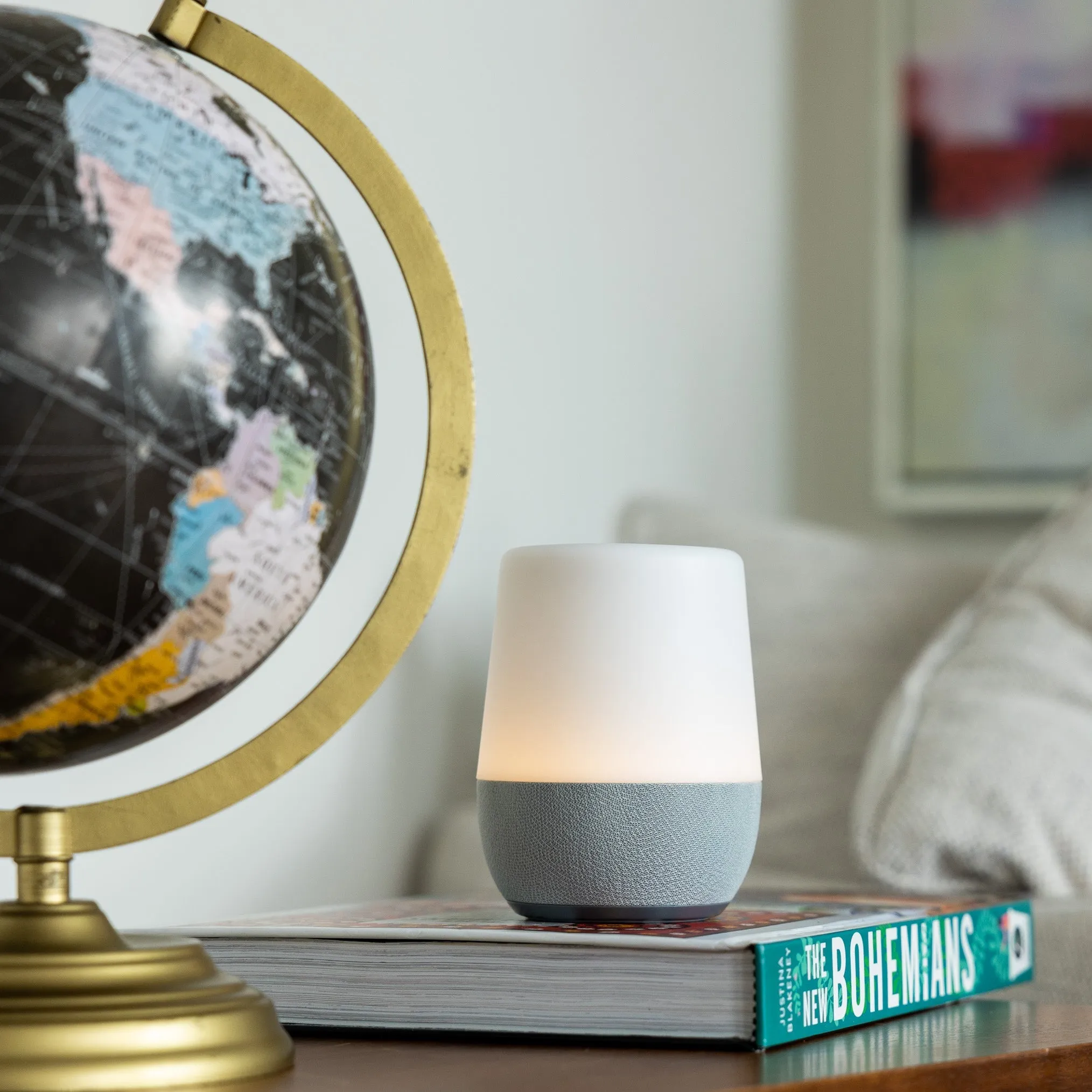 Duet White Noise Machine With Night Light And Wireless Speaker