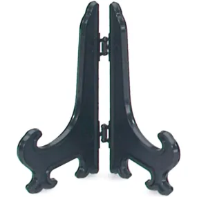 Easel Display Stand - Plastic - Black - 3.5 inches