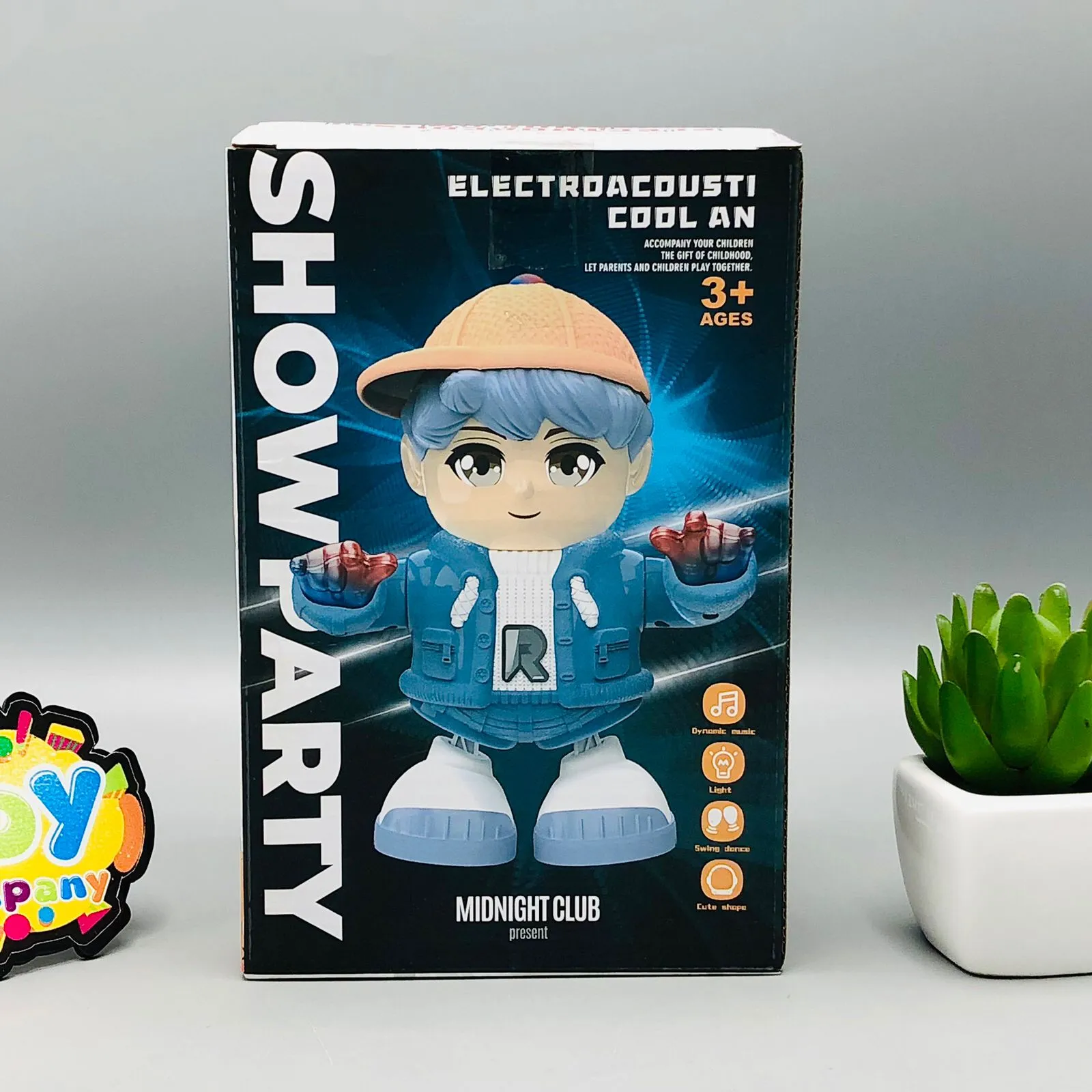 Electric Light & Sound Dancing Boy