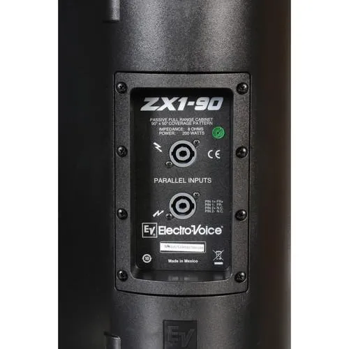 Electro-Voice ZX1-90 2-Way Speaker Black - 8"