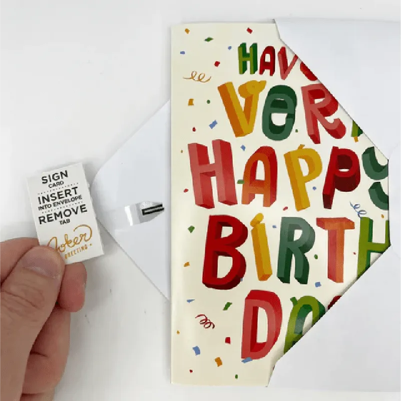 Endless Happy Birthday Farts 💨🔊 - Joker Greeting Prank Card (Glitter   Sound)