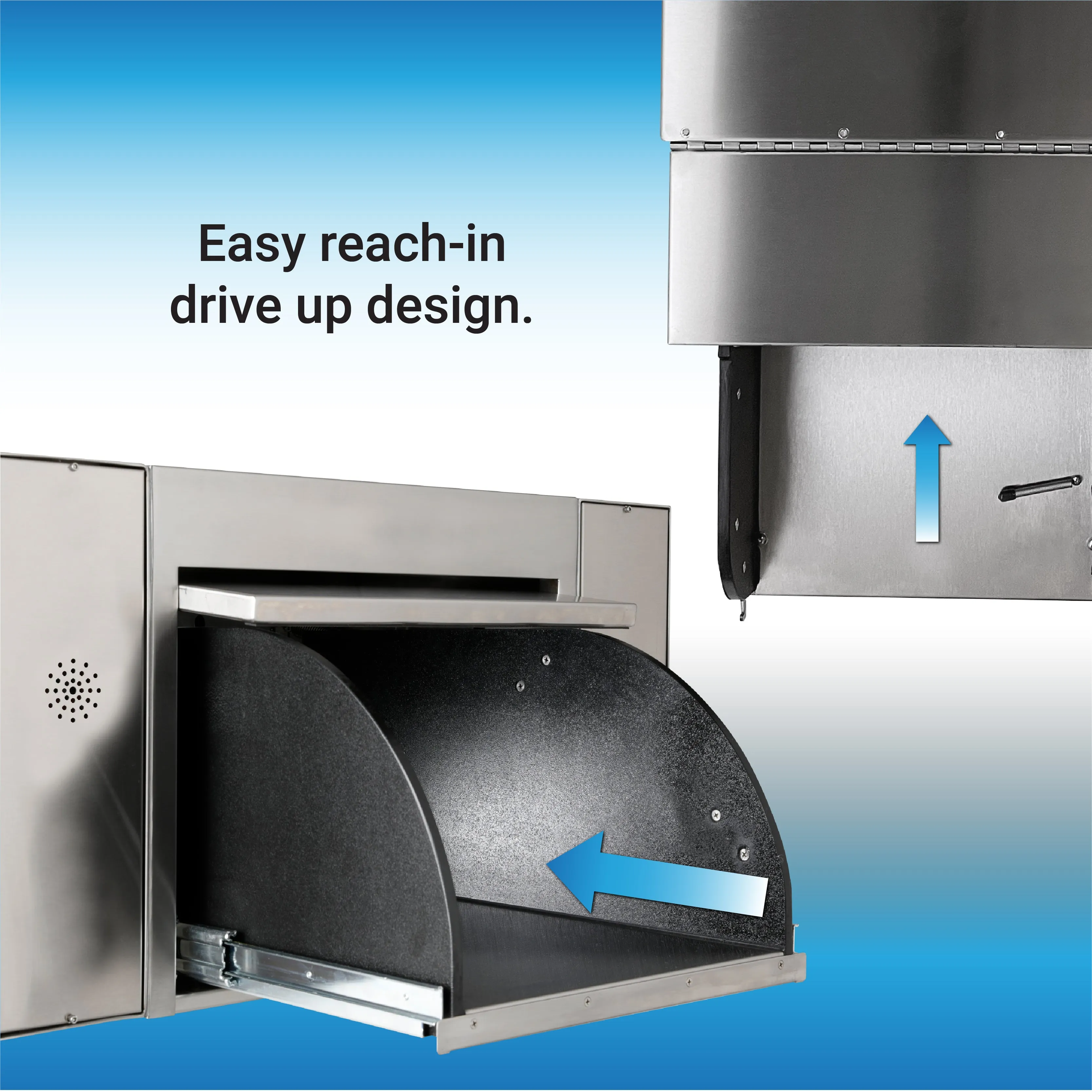Extra Large Transaction Drawer | Drive Up | Quikserv QSB-12