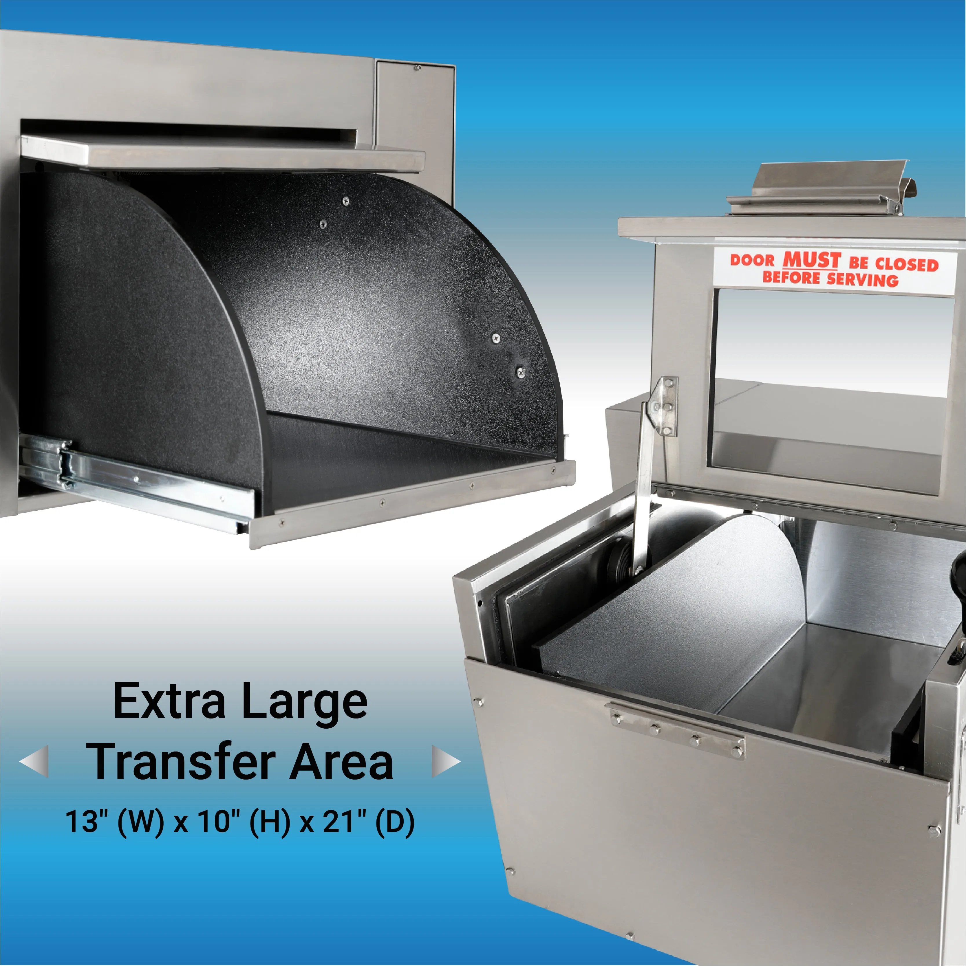 Extra Large Transaction Drawer | Drive Up | Quikserv QSB-12