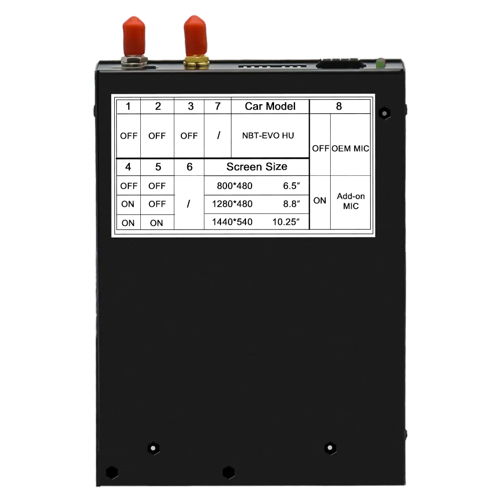 Ezonetronics Wireless Carplay / Android Auto / Mirror Link Decoder for BMW 2017-2018 EVO System Dedicated