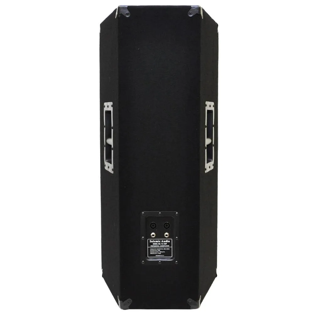 FL-122P - Pair of Dual Premium 12" PA/DJ Speaker Cabinets with Titanium Horns