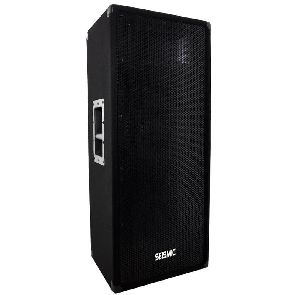 FL-122P - Pair of Dual Premium 12" PA/DJ Speaker Cabinets with Titanium Horns