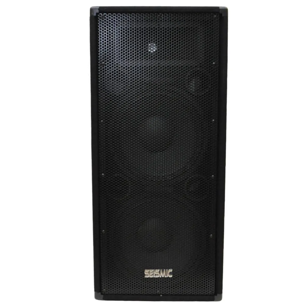 FL-122P - Pair of Dual Premium 12" PA/DJ Speaker Cabinets with Titanium Horns