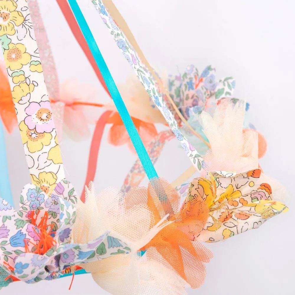 Floral Fabric Chandelier