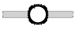 Focal Pre Construction Bracket For 100ICW6 In Ceiling Speaker