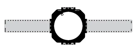 Focal Pre Construction Bracket For 100ICW6 In Ceiling Speaker