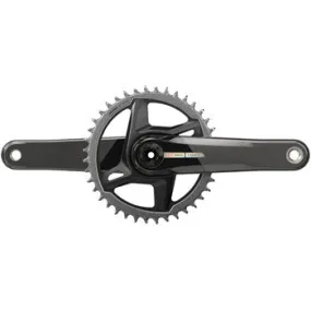 Force 1 Bicycle Crankset - 172.5mm, 12-Speed, 40t, Direct Mount, DUB Spindle Interface, Iridescent Gray, D2