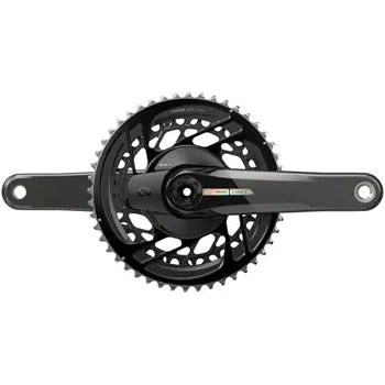 Force AXS Power Meter Bicycle Crankset - 170mm, 2x 12-Speed, 48/35t, Direct Mount, DUB Spindle Interface, Iridescent Gray, D2