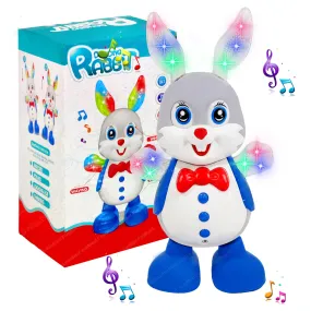 FunBlast Dancing Rabbit with Music, Flashing Lights, Dancing Toys for Kids,Battery Operated, Multi Color