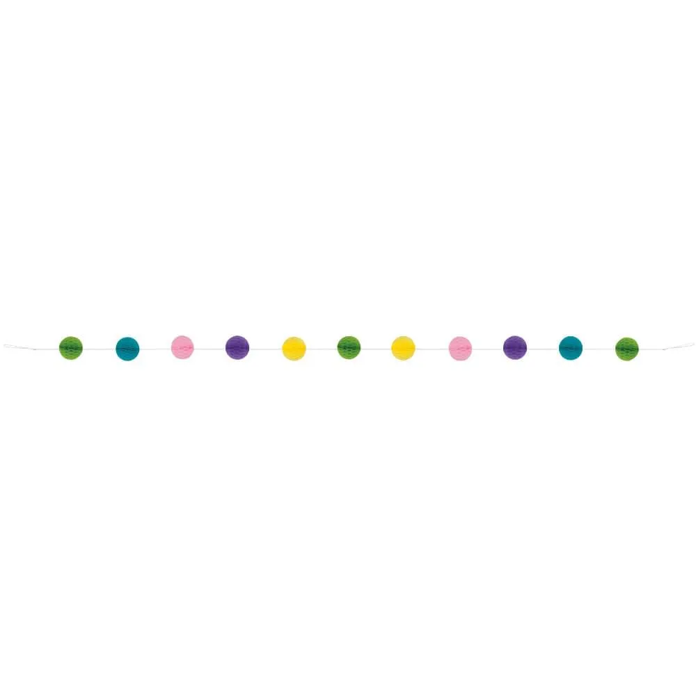Garland 7ft, Easter Honeycomb Ball