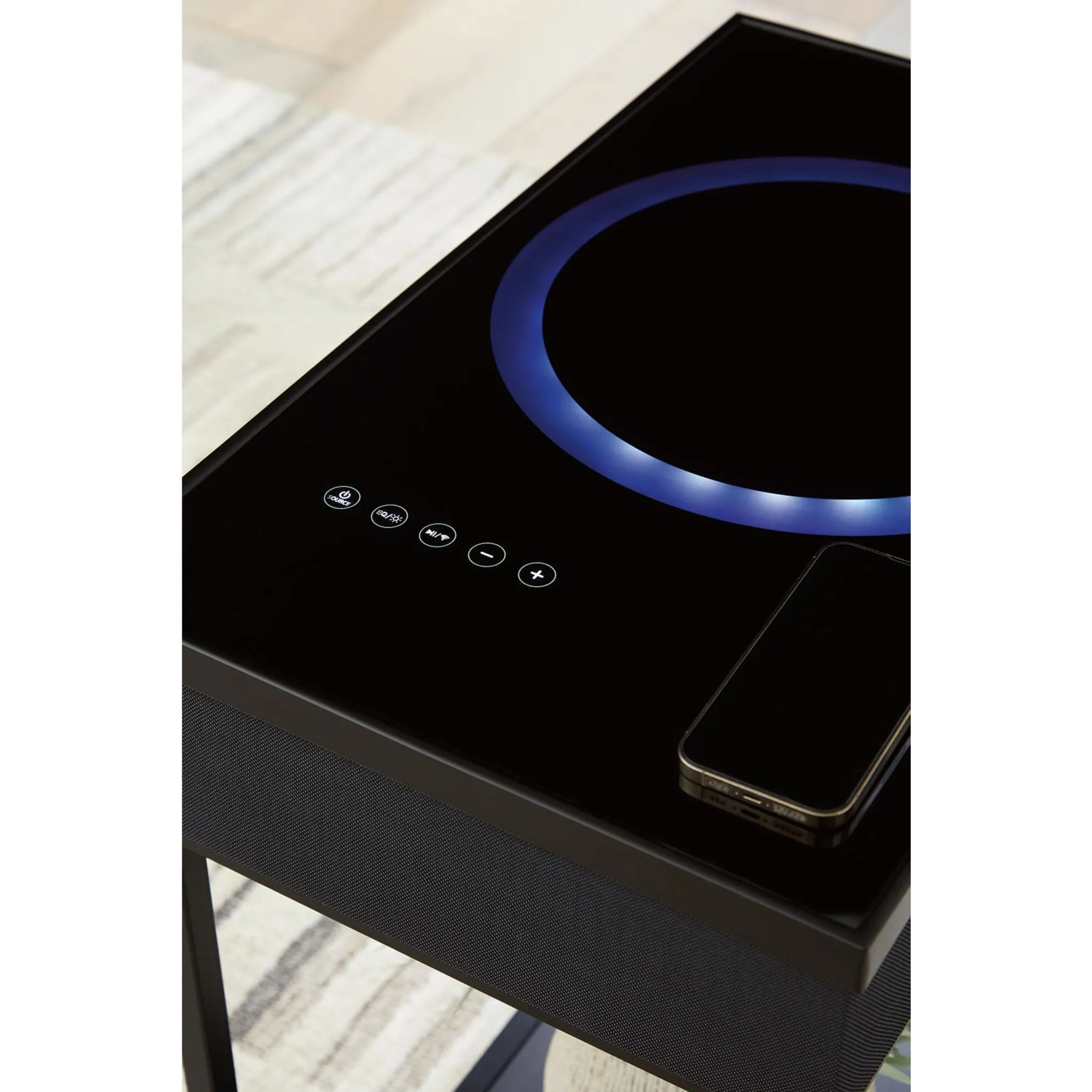 Gemmet Accent Table - Black