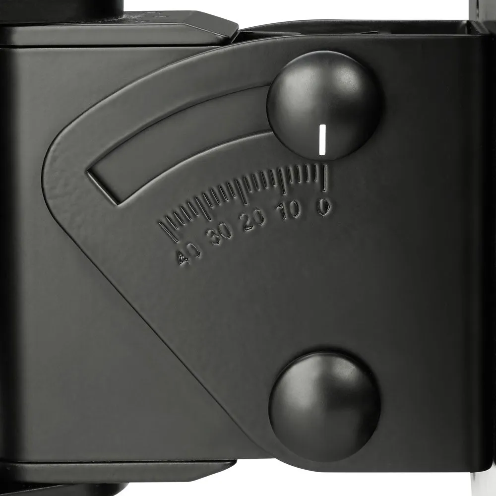 Gravity GR-GSPWMBS30B Tilt and Swivel Wall Mount for Speakers - Black