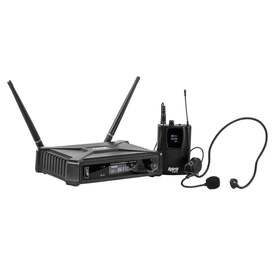 Hybrid MICHYB068 Lapel Fixed Frequency Wireless Microphone
