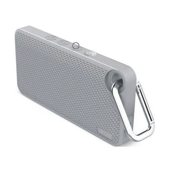 iLuv Audio Mini 6 Compact Bluetooth Speaker Grey-EI0I