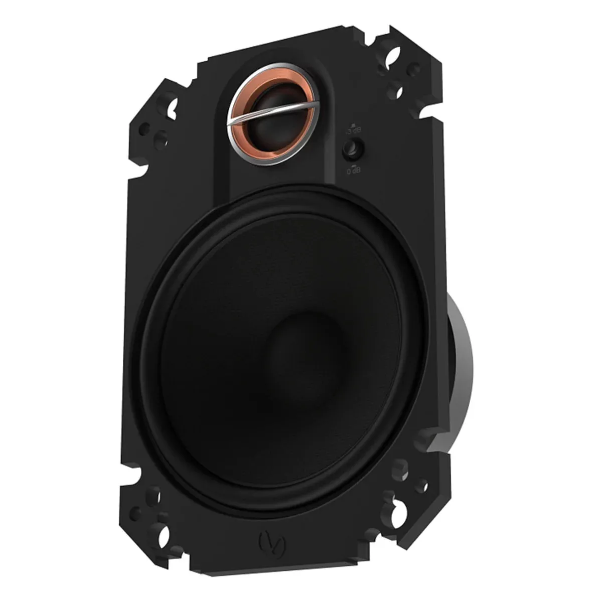 Infinity KAPPA 463XF 4" x 6" (104mm x 157mm) Two-way Car Speaker (Black)