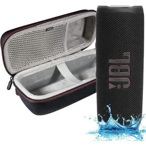 JBL Flip 6 - Waterproof Portable Bluetooth Speaker with Megen Hardshell Case
