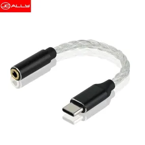 JCALLY JM04 PRO Realtek ALC5686 Digital Audio Adapter Decoding Line Type-C To 3.5