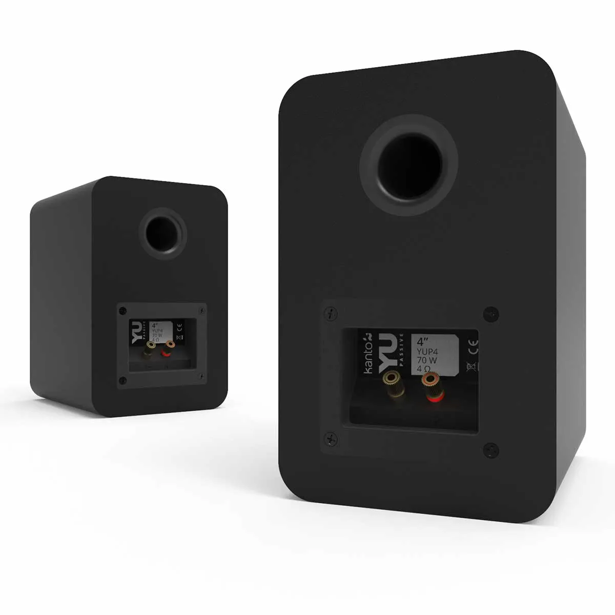 Kanto OPEN BOX  YU Passive 4" Bookshelf Speakers - Pair  - Excellent Condition