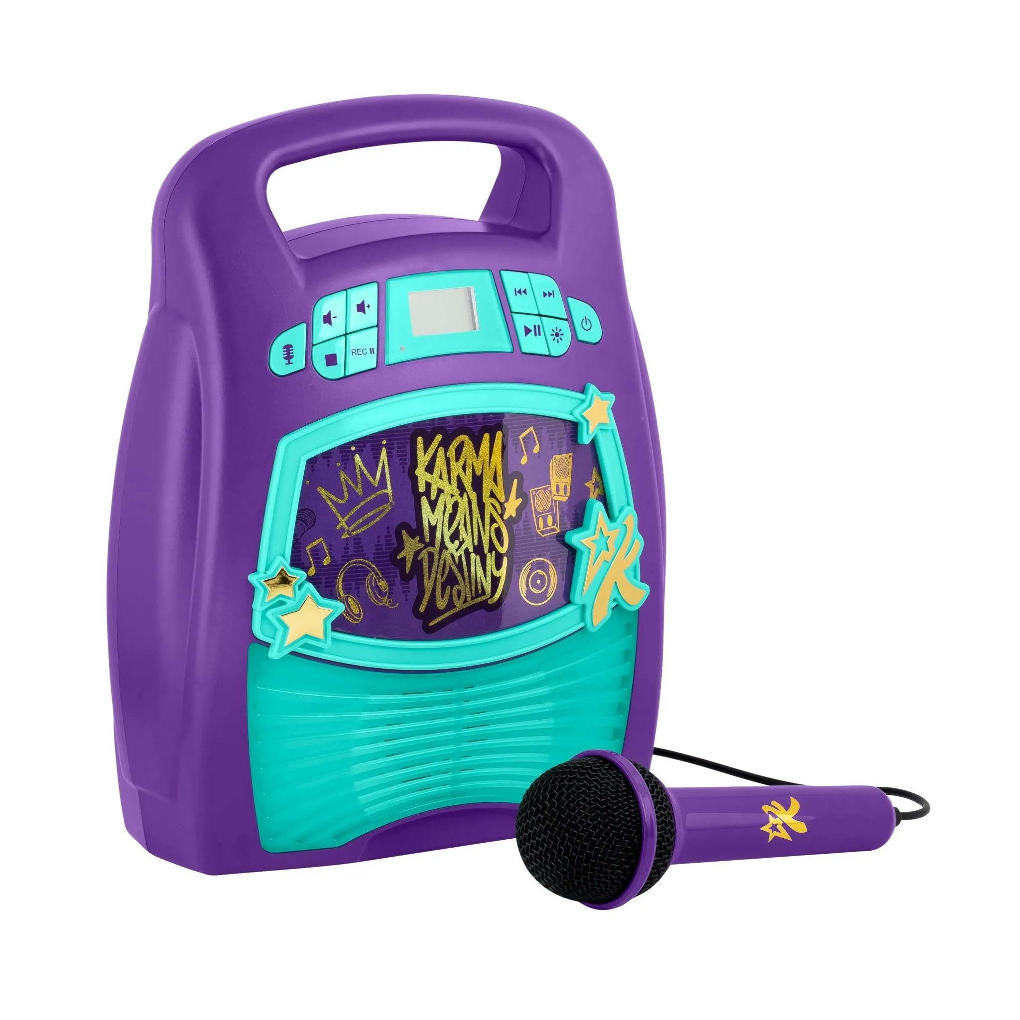 Karmas World Bluetooth Karaoke Machine for Kids