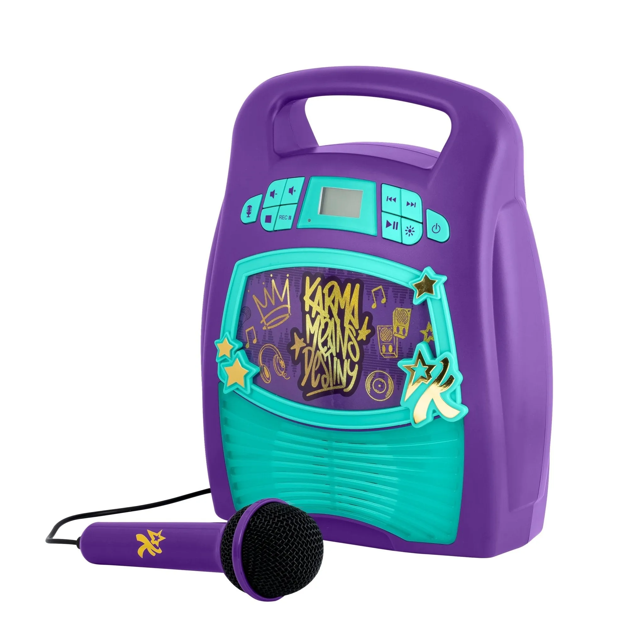 Karmas World Bluetooth Karaoke Machine for Kids