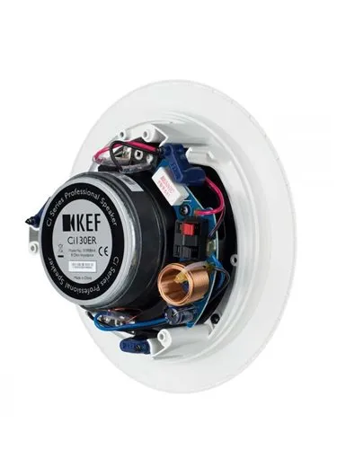 KEF CI130ER Uni-Q Two-Way 130mm Round In Wall/Ceiling Speaker (Each)