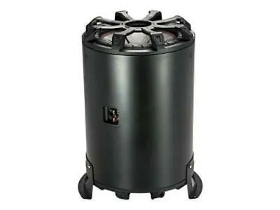 Kicker 46CWTB104 10-inch Subwoofer w/Passive Radiator; Weather-Proof Enclosure, 4-Ohm; RoHS Compliant