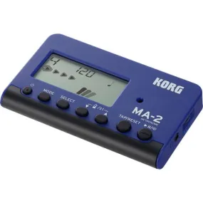 Korg MA2BLBK Digital Metronome (Black and Blue)