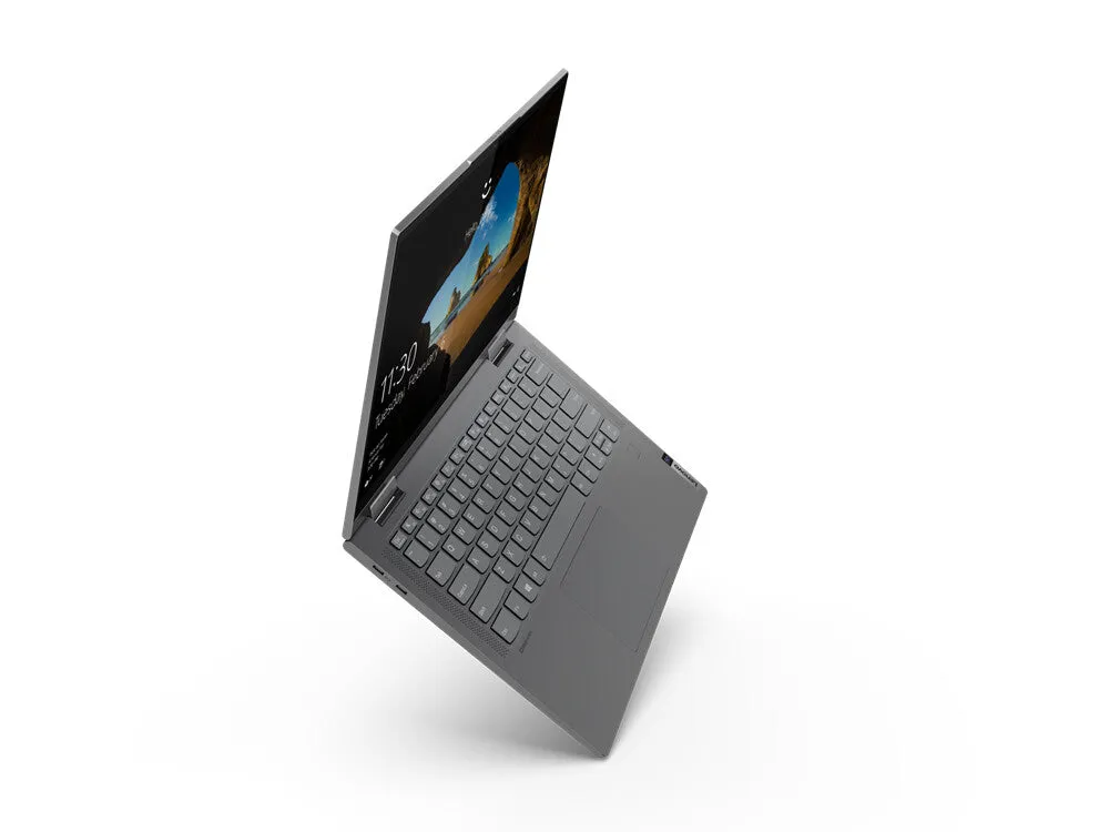 Lenovo Yoga 5G 14Q8CX05 Qualcomm Snapdragon 8CX Hybrid (2-in-1) 35.6 cm (14") Touchscreen Full HD 8 GB LPDDR4x-SDRAM 512 GB Flash Wi-Fi 5 (802.11ac) Windows 11 Home Grey
