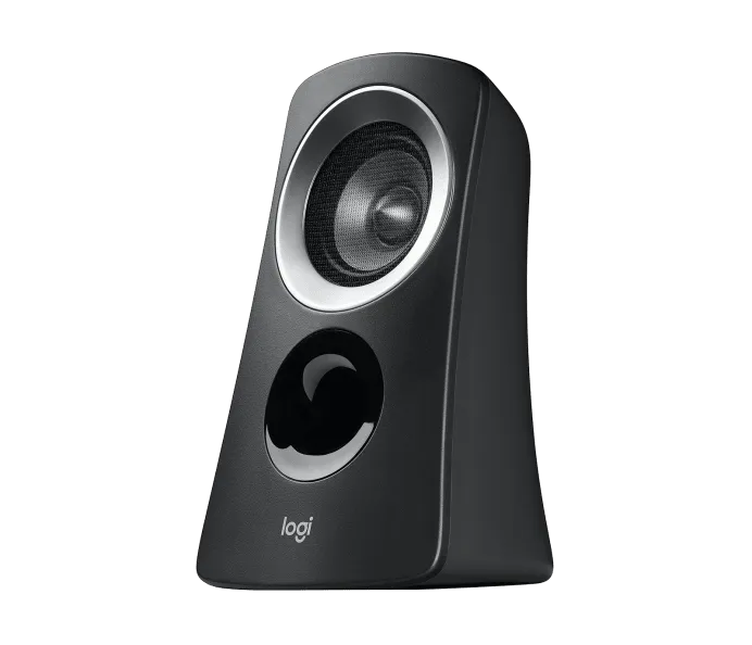 Logitech Z313 Speaker System 2.1 with Subwoofer 25 W Black This 2.1 speaker system offers balanced acoustics and boosted bass in a compact subwoofer.-Z313