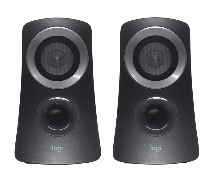 Logitech Z313 Speaker System 2.1 with Subwoofer 25 W Black This 2.1 speaker system offers balanced acoustics and boosted bass in a compact subwoofer.-Z313