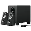 Logitech Z313 Speaker System 2.1 with Subwoofer 25 W Black This 2.1 speaker system offers balanced acoustics and boosted bass in a compact subwoofer.-Z313
