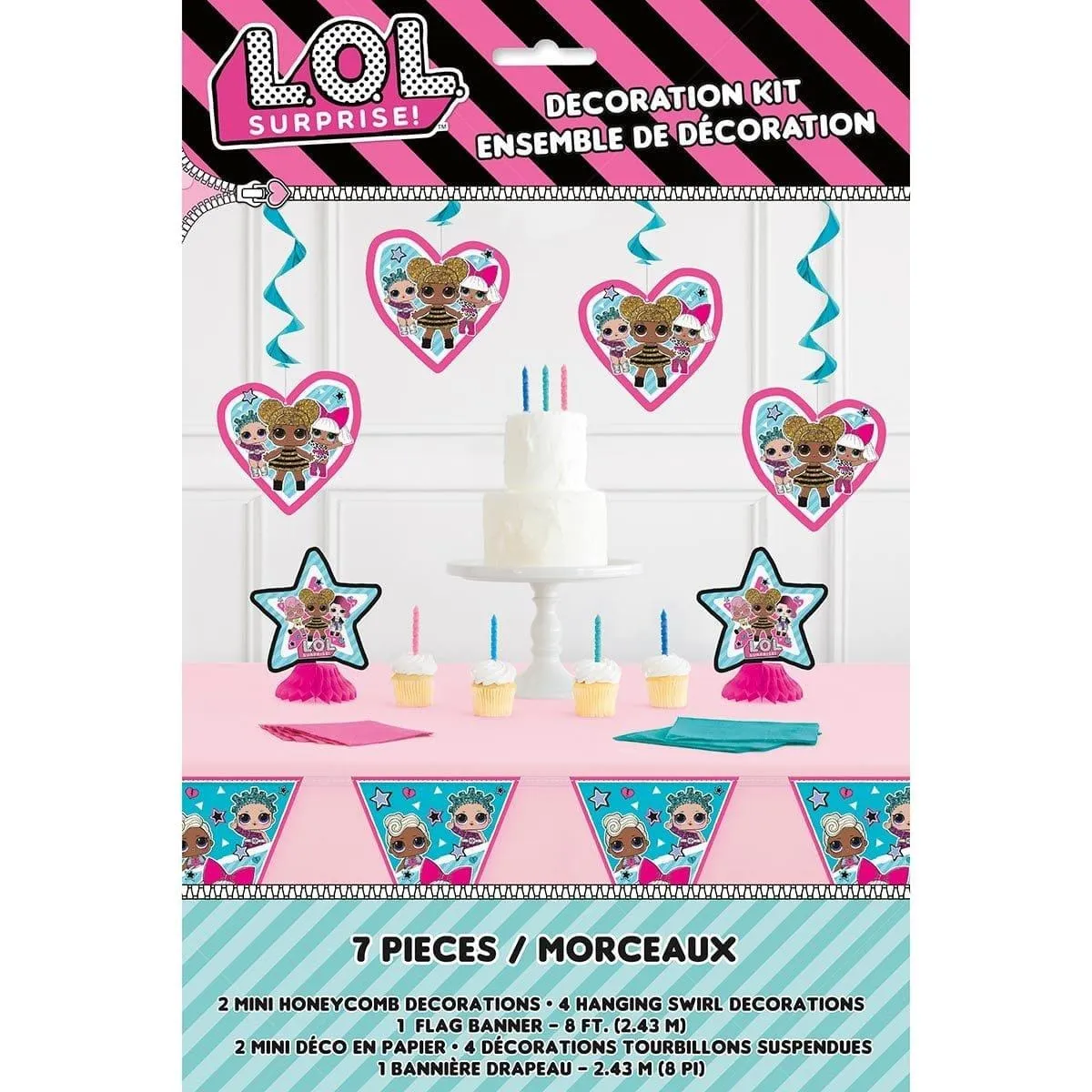 LOL Surprise Decorating Kit, 7 Count