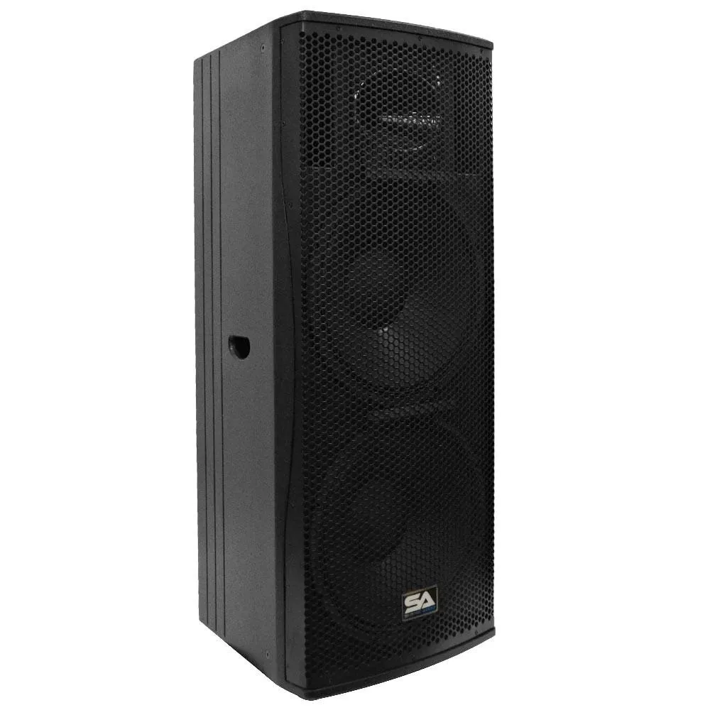 Magma-215 - Premium Dual 15" Full Range / Bi-Amp 2-Way Loudspeaker Cabinet