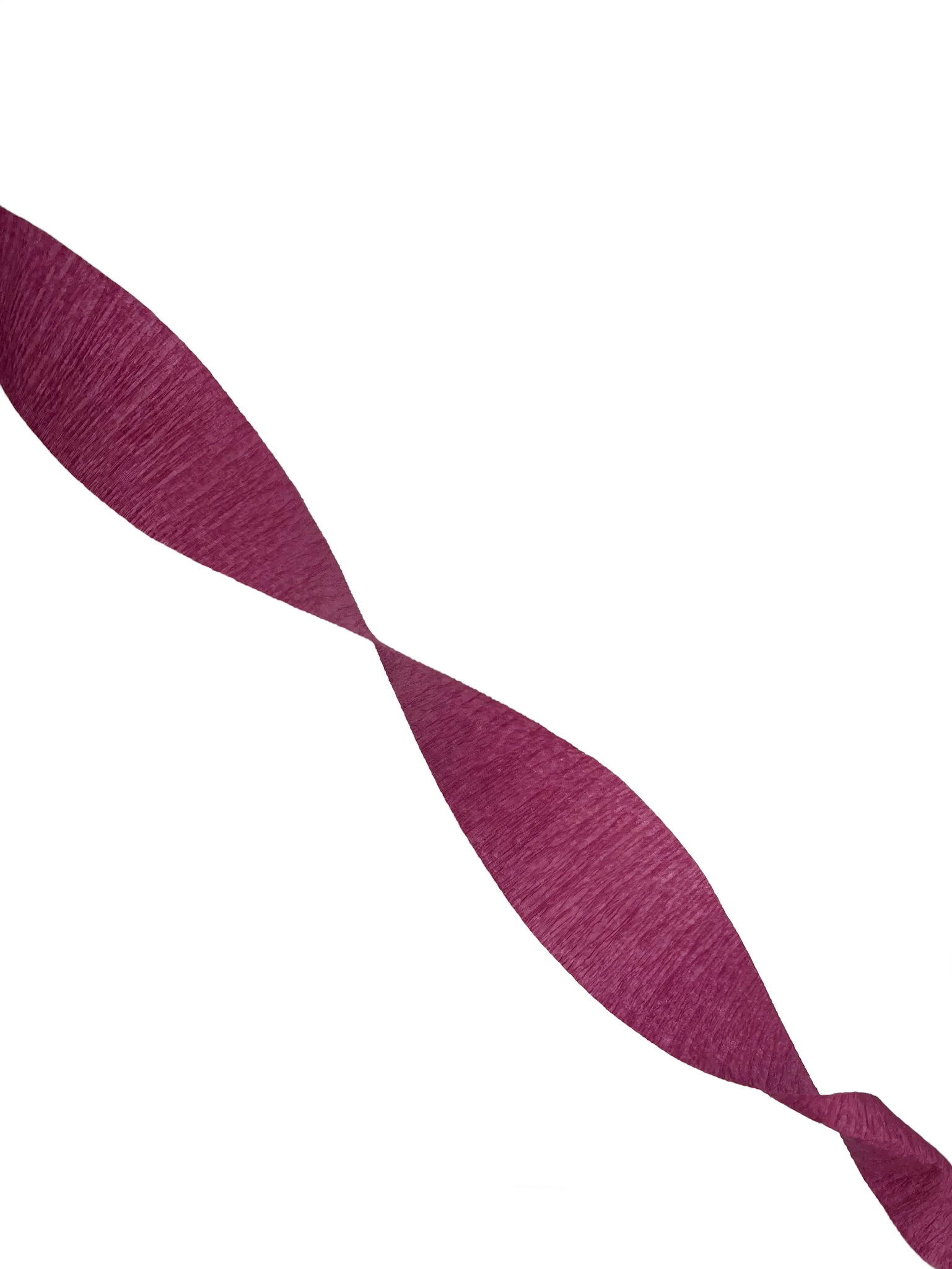 Maroon Burgundy Crepe Paper Streamers 5 Rolls