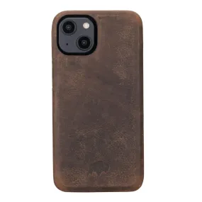 Mason iPhone 14 Plus Case, Distressed Coffee