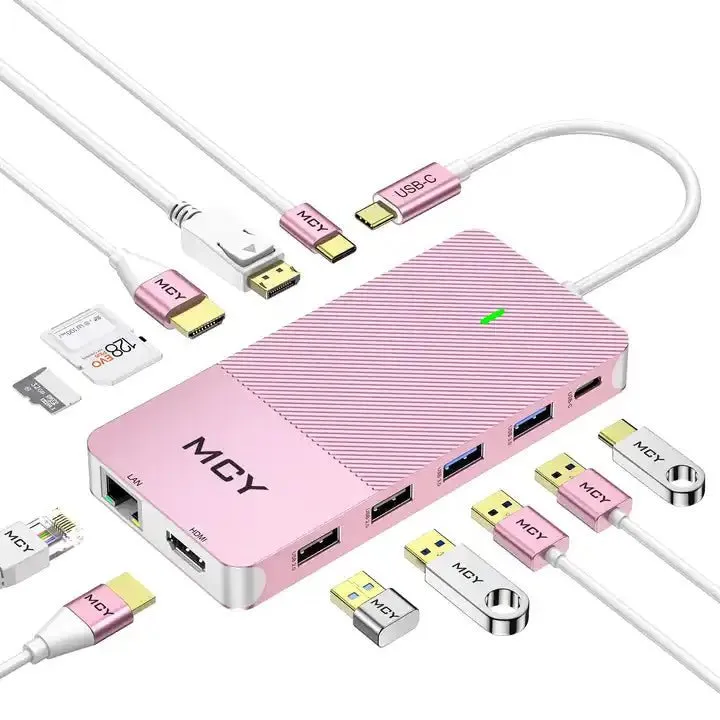 MCY 12-in-1 USB C Docking Station with DP