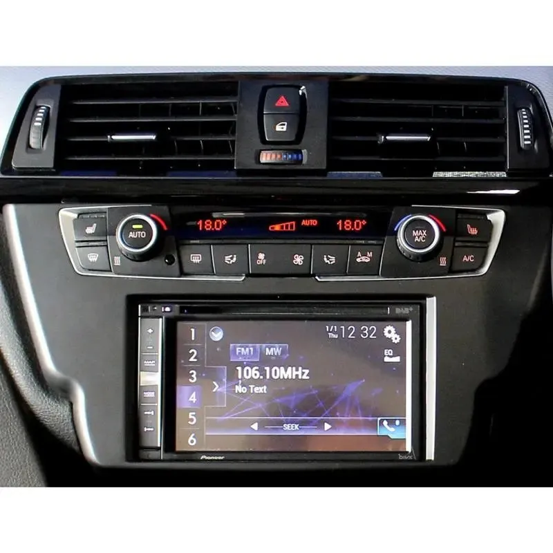 Metra 95-9318B Double DIN Dash Kit for 2014-2016 BMW 3 and 4 Series w/ MOST amp