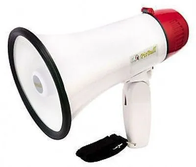 Mini Hand Held Megaphone Voice Amplifier Loud Speaker Bullhorn Loudspeaker