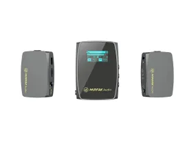 Mirfak WE10Pro Dual Compact Transmitter Wireless Microphone System