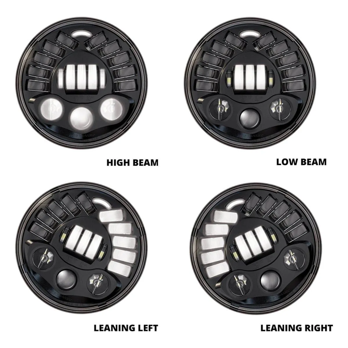 Motodemic Adaptive Headlight Kit for Ducati Scrambler