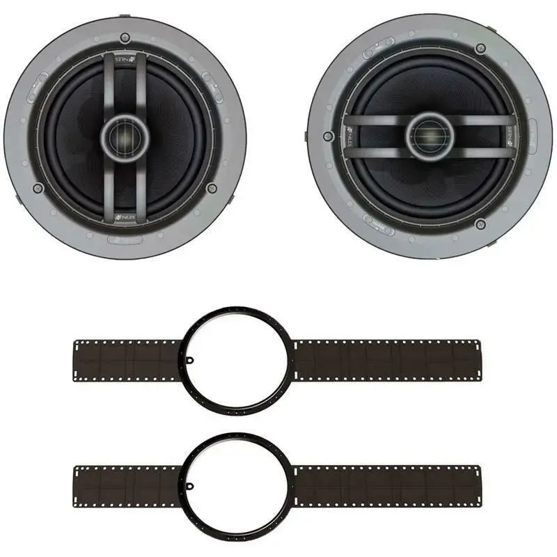 Niles CM7MP 7" 2-Way In-Ceiling Speaker   Free Brackets (2/Pack)