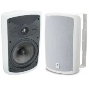 Niles OS7.5 White 7" Indoor Outdoor High Performance All Weather Speakers