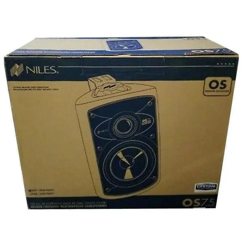 Niles OS7.5 White 7" Indoor Outdoor High Performance All Weather Speakers